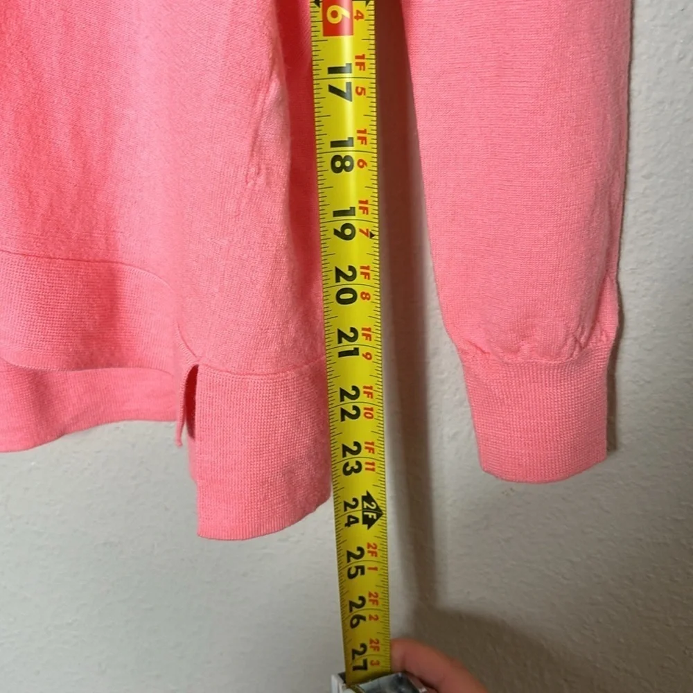 J. Crew 100% Merino Wool V-Neck Lightweight Pullover Sweater size XS